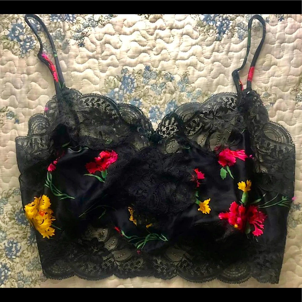 Vintage Oscar De La Renta bralette